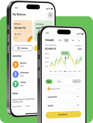Yieldvio trading platform with live market data
